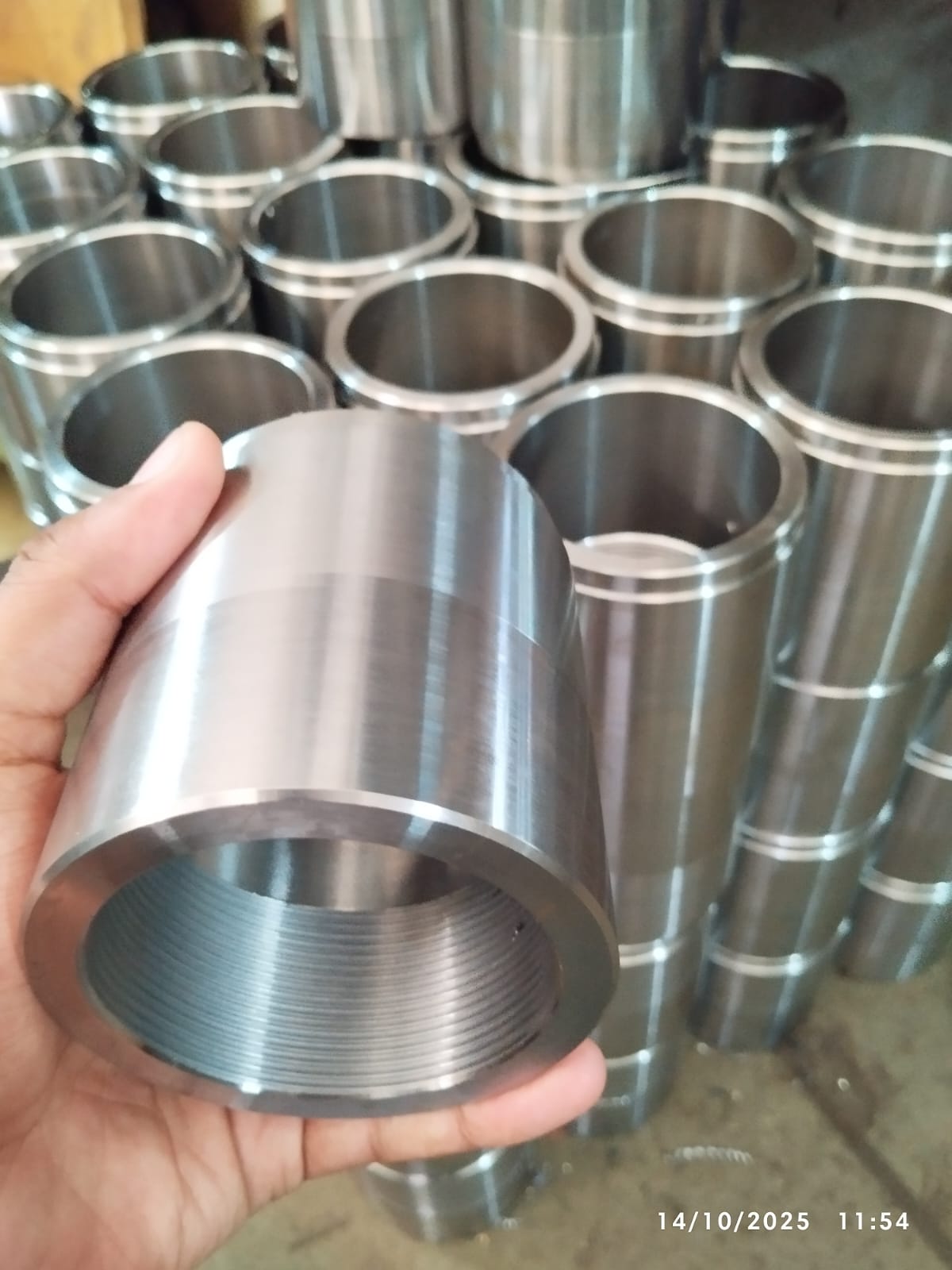 Custom machined industrial components